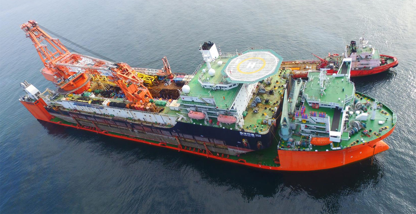 泛洲10运输铺管船2020 泛洲10运输铺管船2020